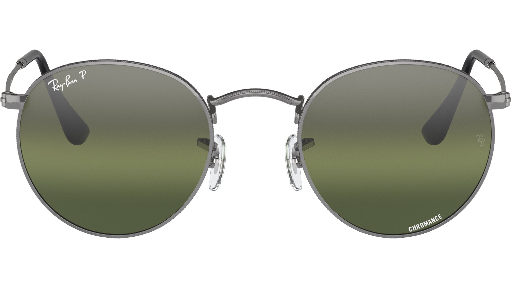 Round Metal RB3447 004/G4 Gunmetal