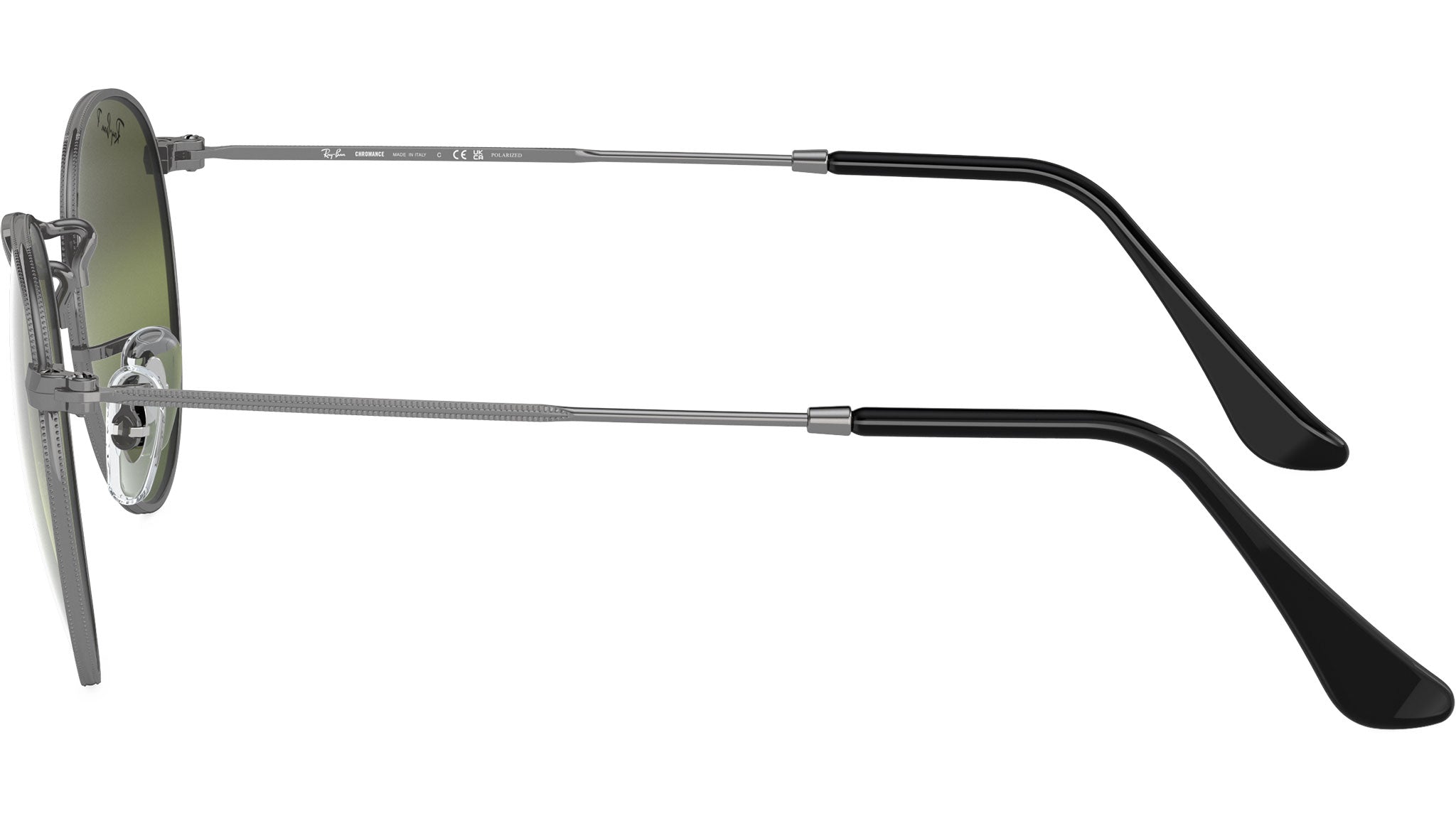 Round Metal RB3447 004/G4 Gunmetal
