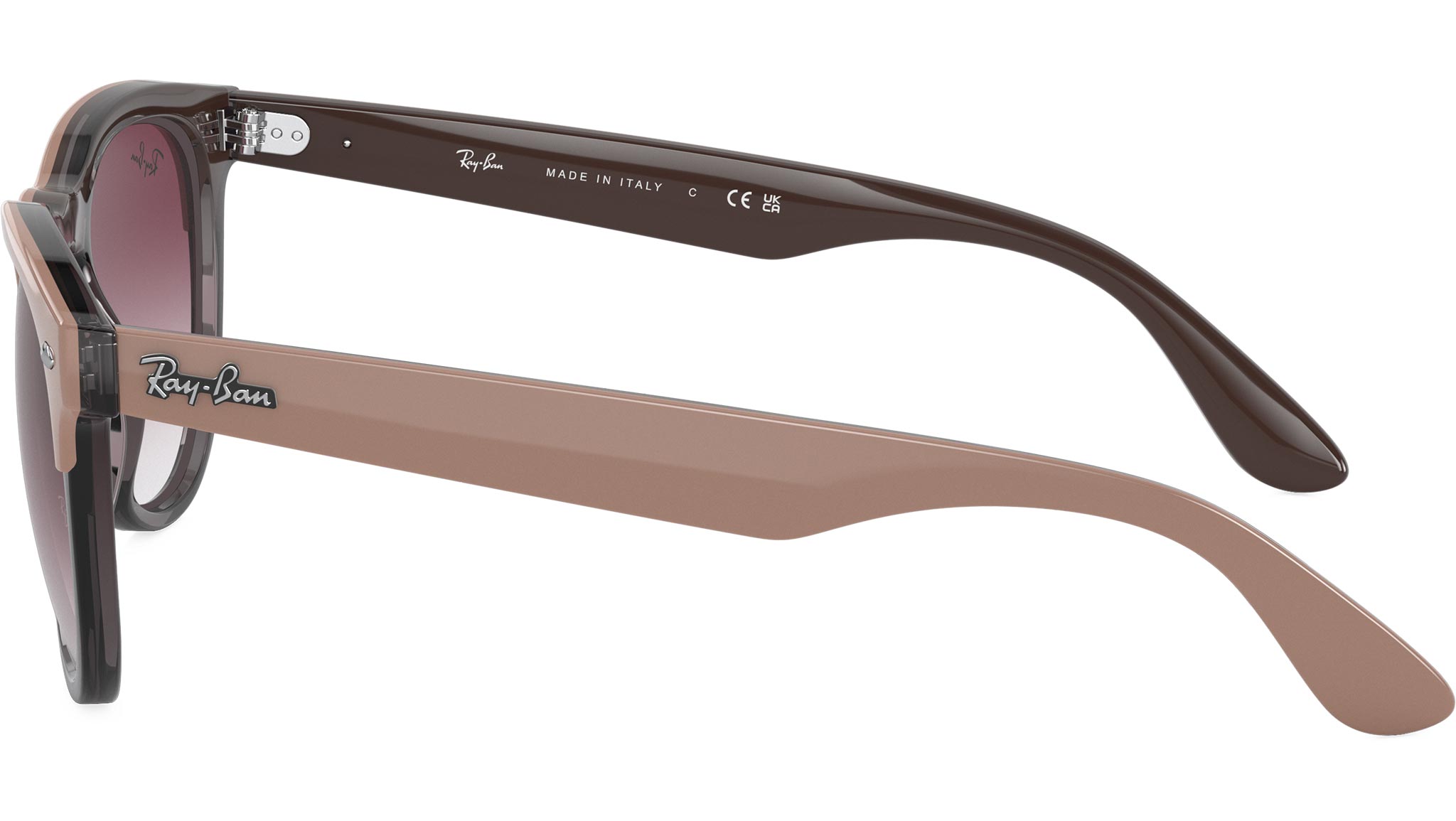 Iris RB4471 66338H beige on transparent grey