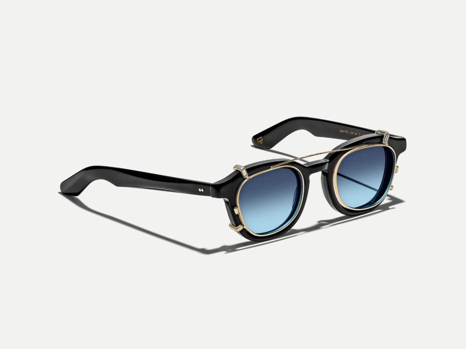 MOSCOT DAHVEN CLIP GOLD WITH CUSTOM MADE TINTS™