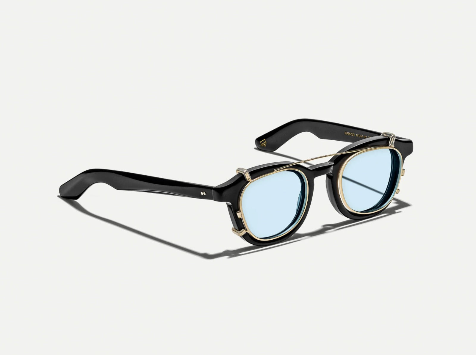 MOSCOT DAHVEN CLIP GOLD WITH CUSTOM MADE TINTS™