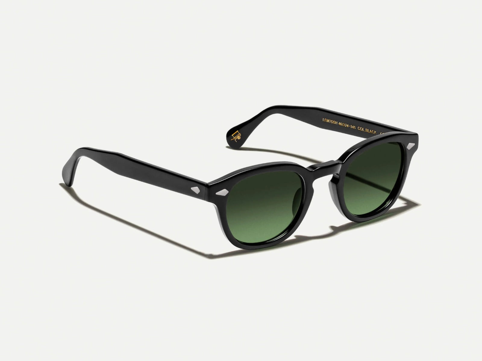 MOSCOT LEMTOSH BLACK WITH CUSTOM MADE TINTS