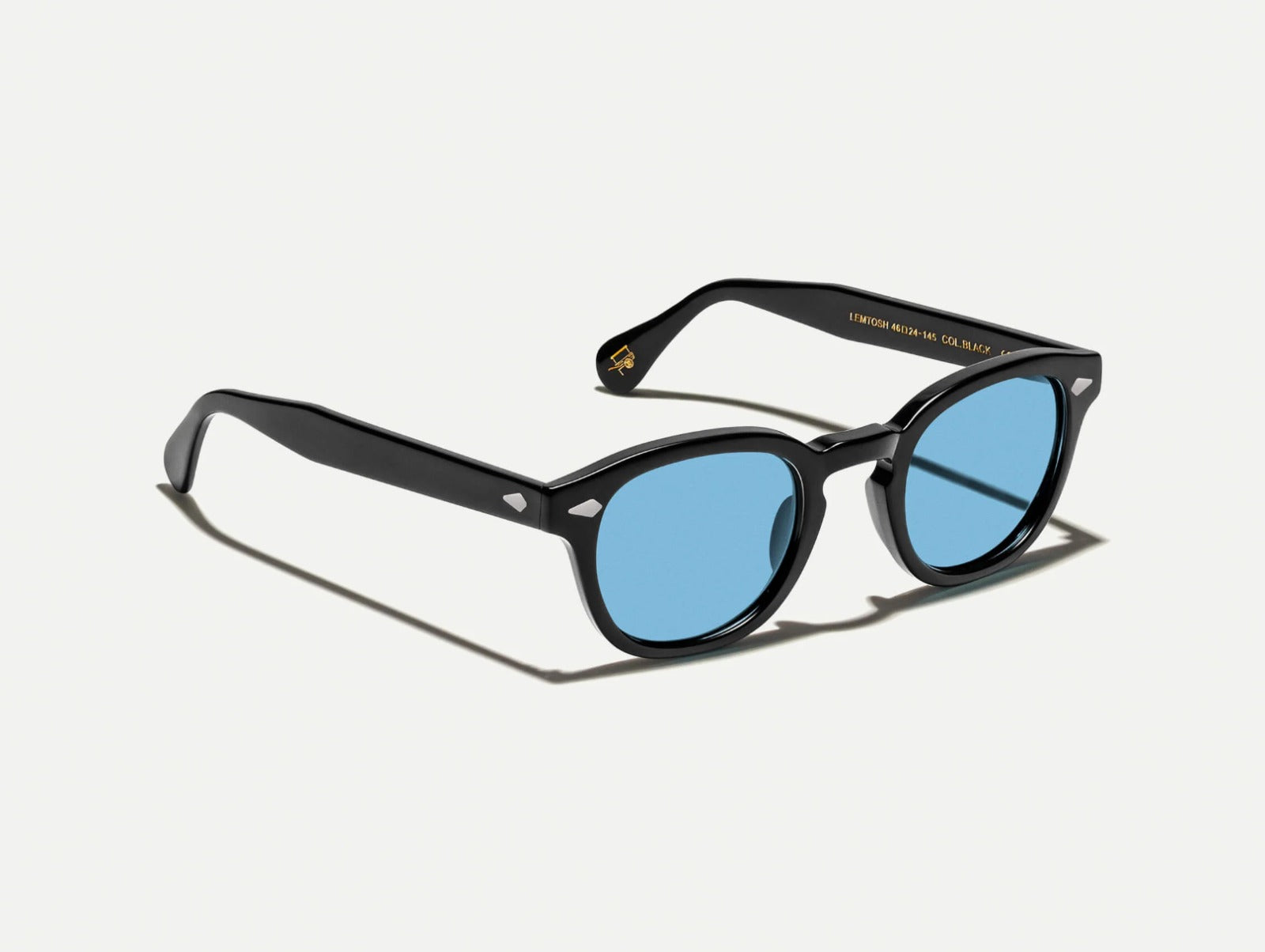MOSCOT LEMTOSH BLACK WITH CUSTOM MADE TINTS