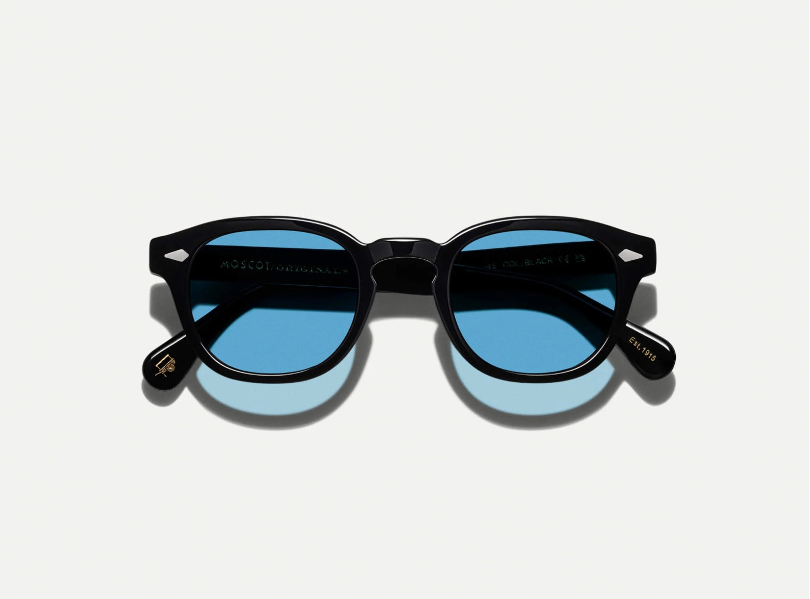 MOSCOT LEMTOSH BLACK WITH CUSTOM MADE TINTS