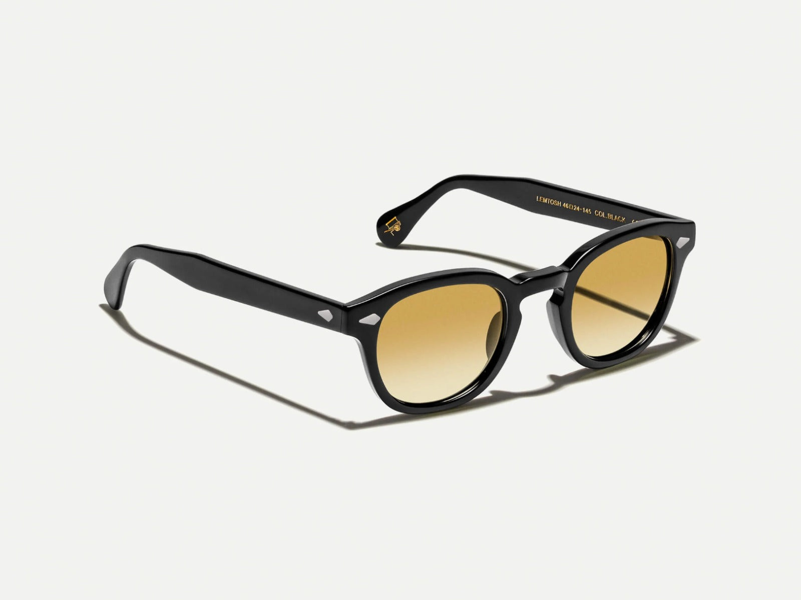 MOSCOT LEMTOSH BLACK WITH CUSTOM MADE TINTS