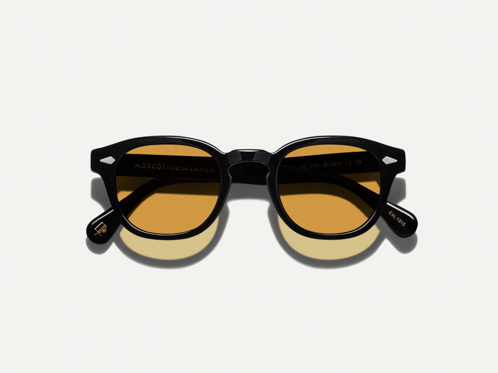 MOSCOT LEMTOSH BLACK WITH CUSTOM MADE TINTS