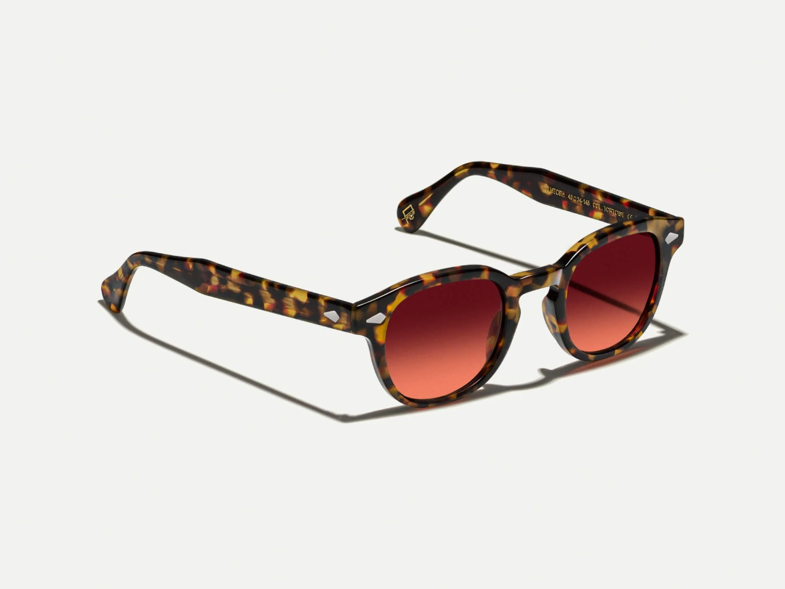 MOSCOT LEMTOSH TORTOISE WITH CUSTOM MADE TINTS™