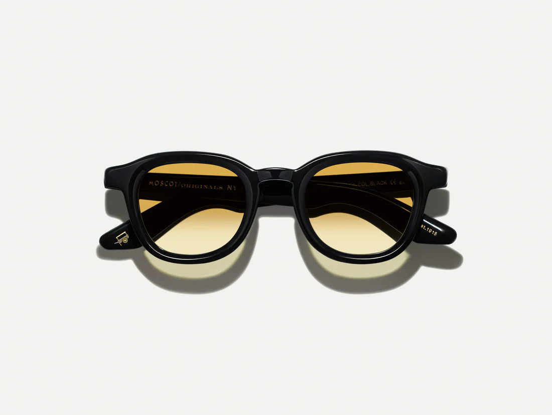 MOSCOT DAHVEN BLACK WITH CUSTOM MADE TINTS