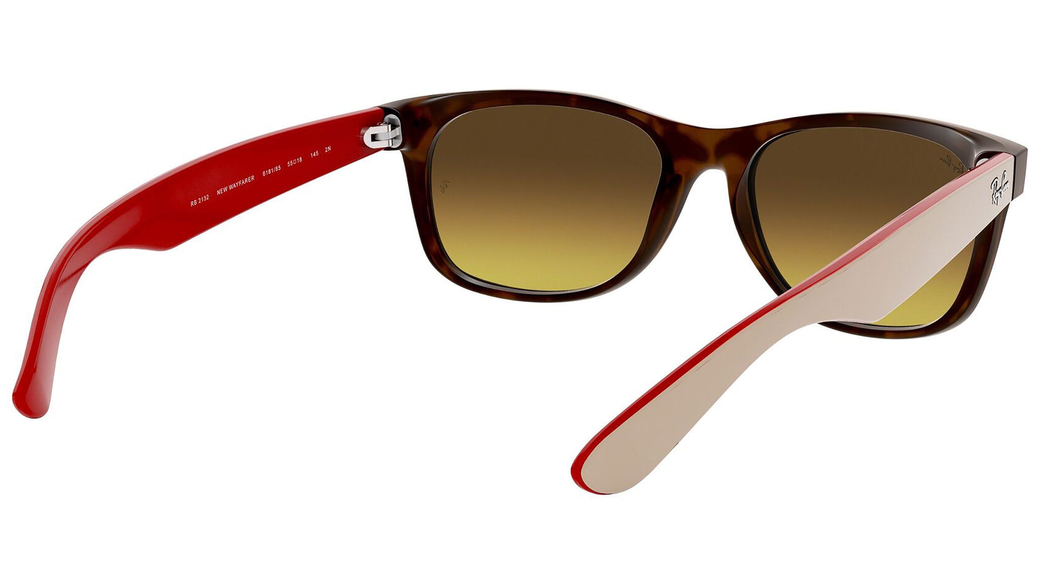 New Wayfarer Bicolor RB2132 tortoise gradient