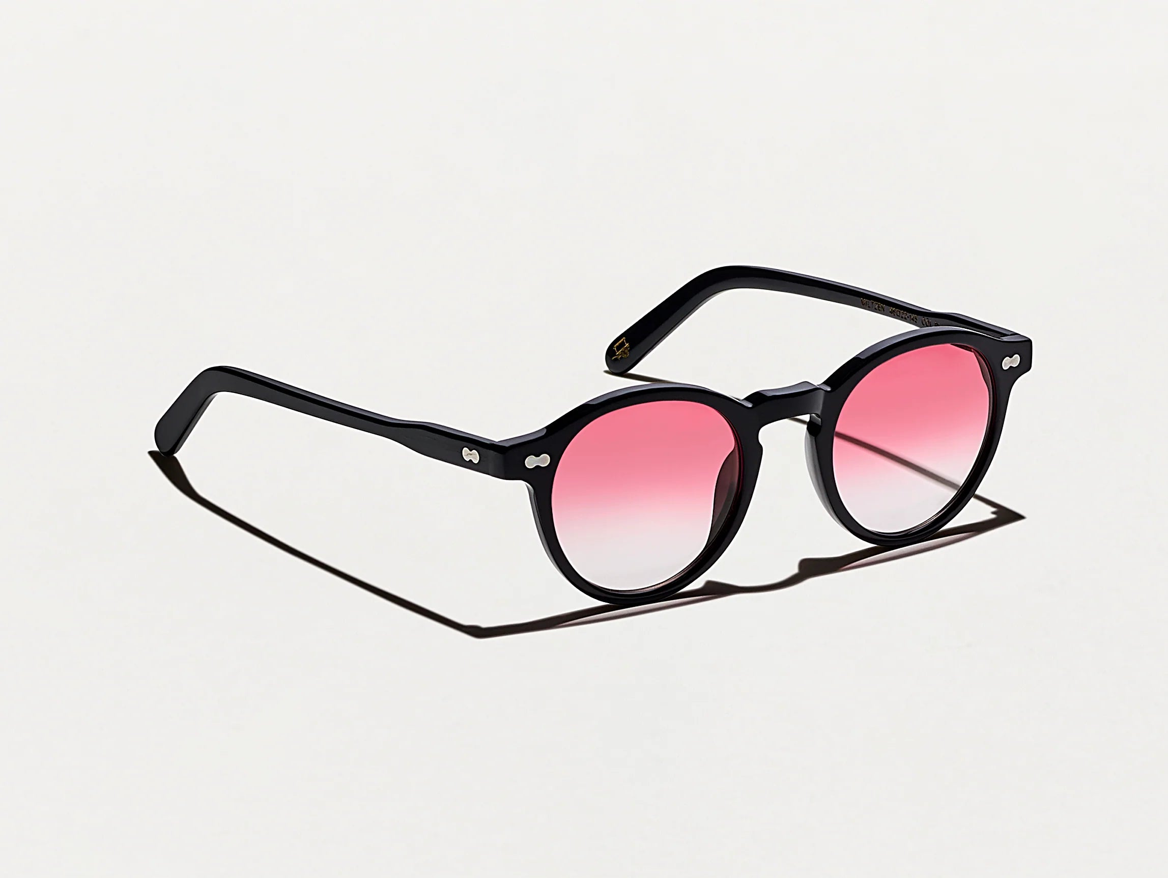 MOSCOT MILTZEN BLACK WITH CUSTOM MADE TINTS