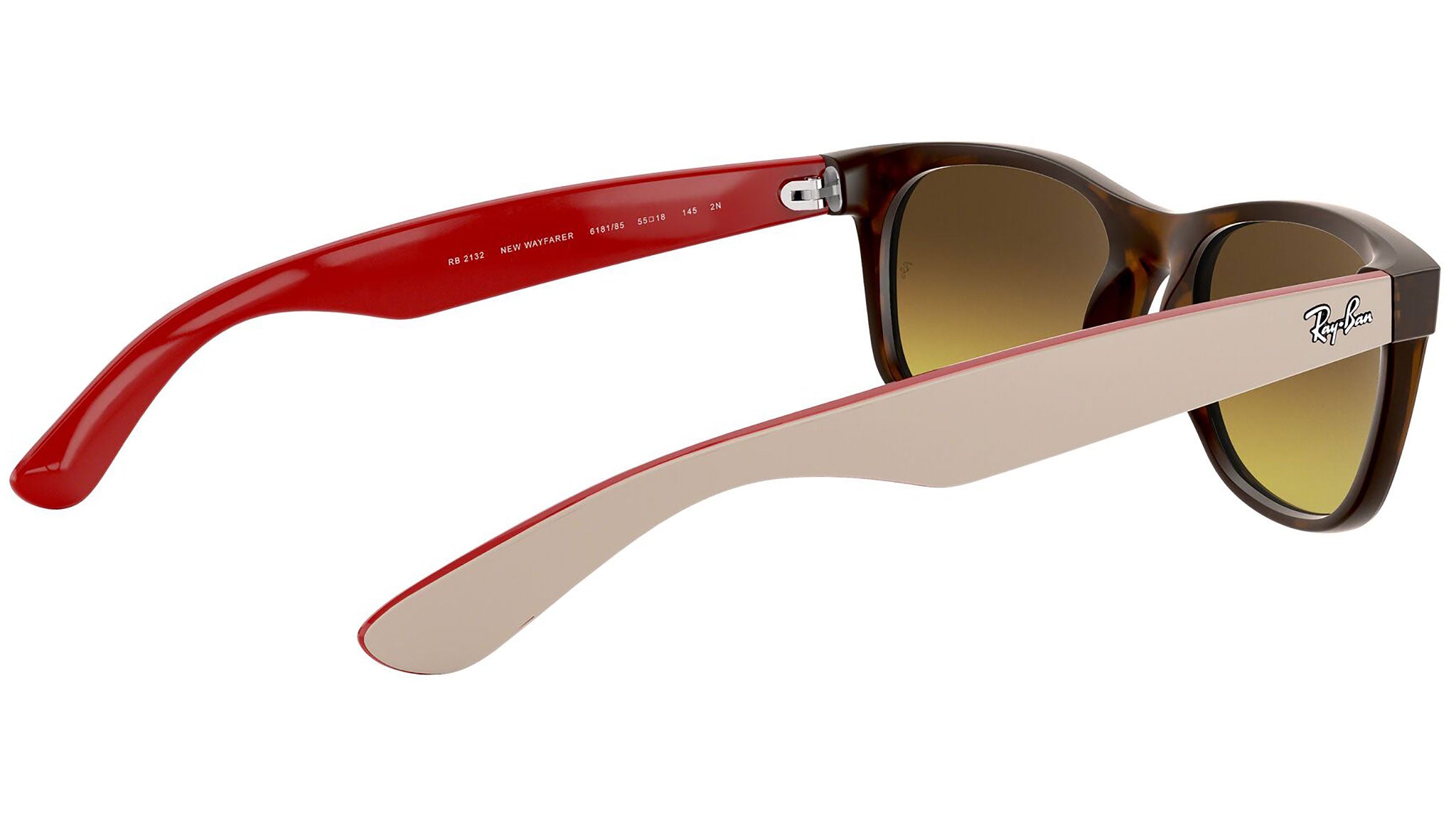 New Wayfarer Bicolor RB2132 tortoise gradient