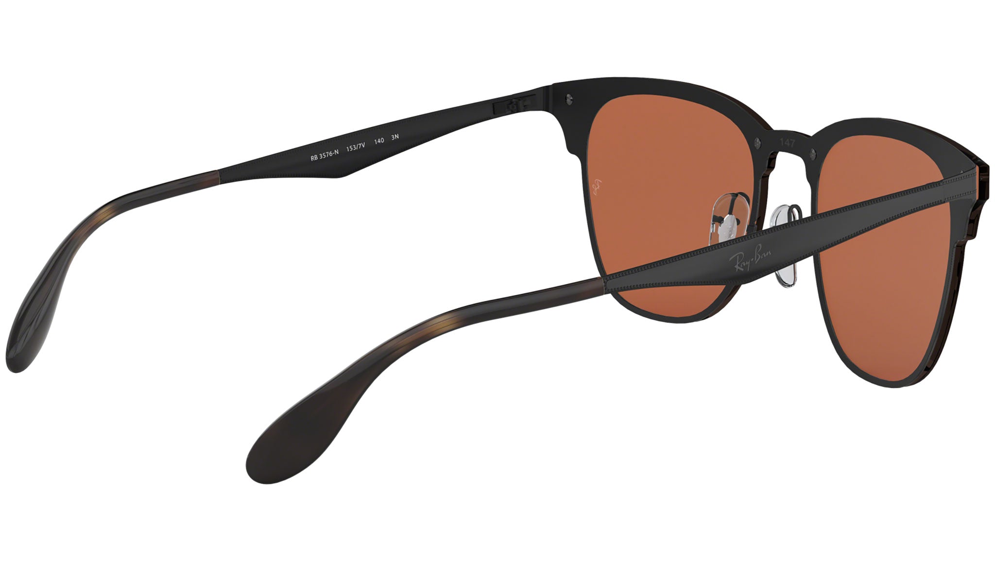 Blaze Clubmaster RB3576N demi glos black