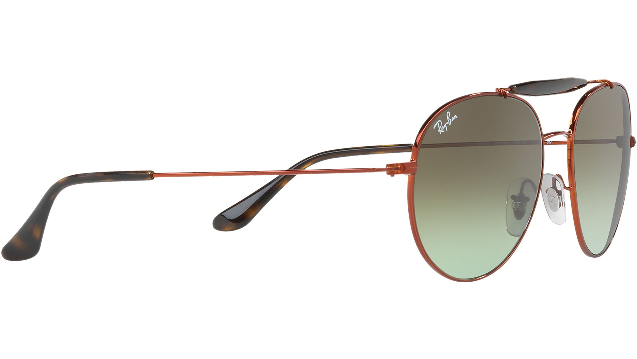 RB3540 Double Bridge 9002A6 Bronze Copper Green