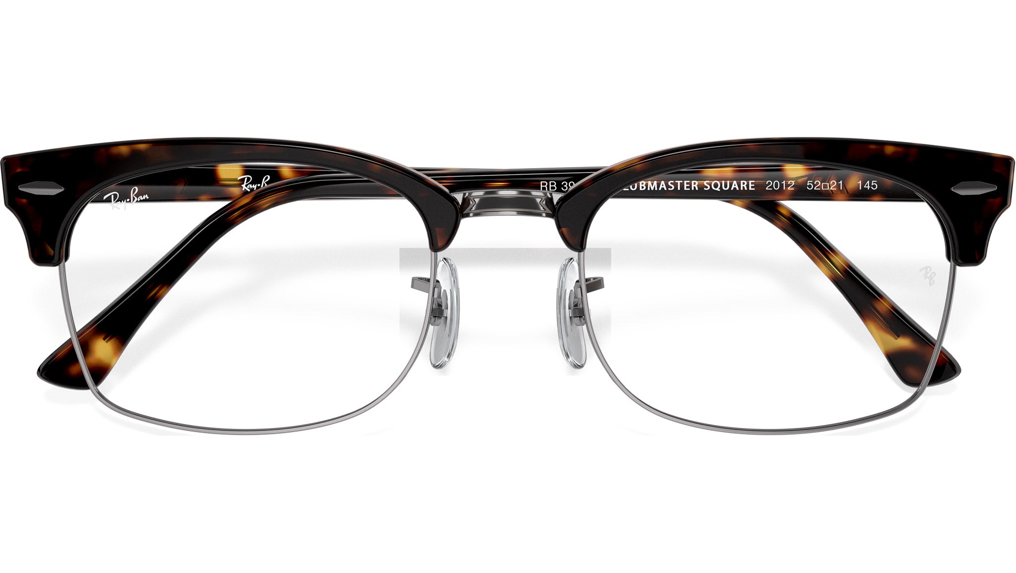 Clubmaster Square Optics RB3916V 2012