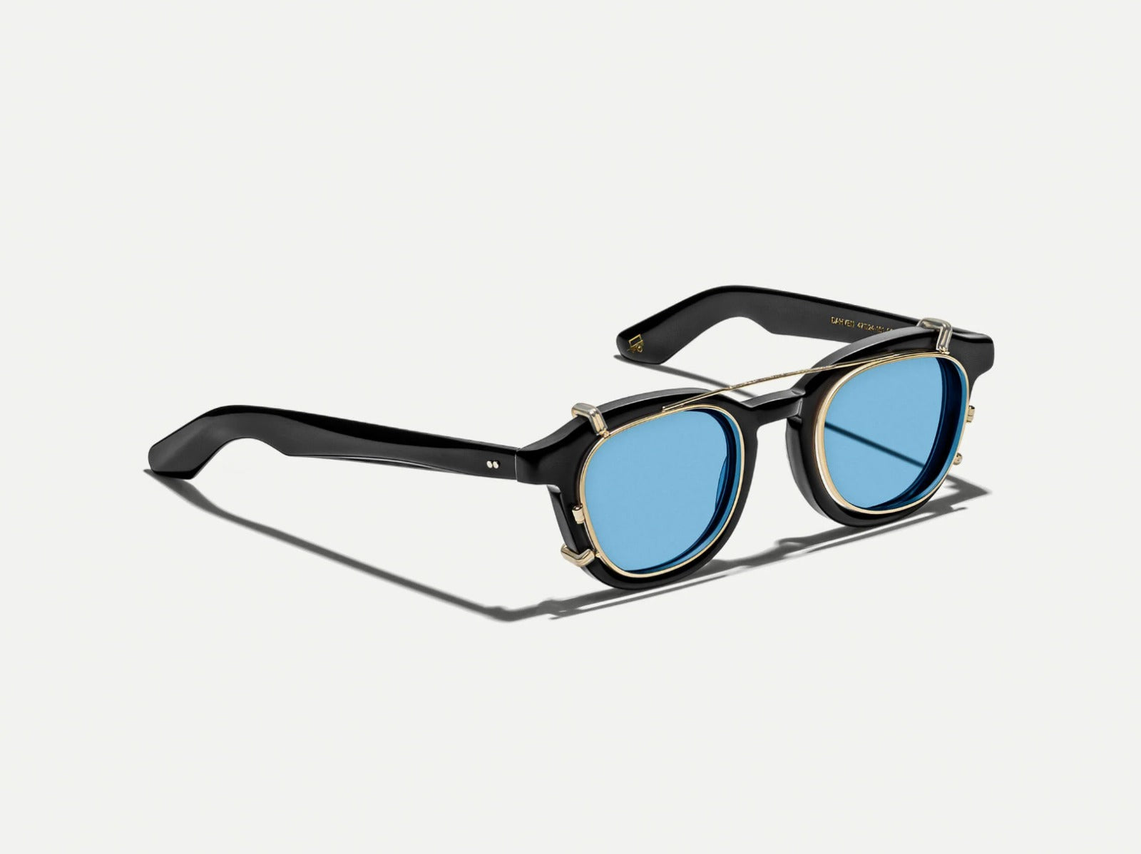 MOSCOT DAHVEN CLIP GOLD WITH CUSTOM MADE TINTS™