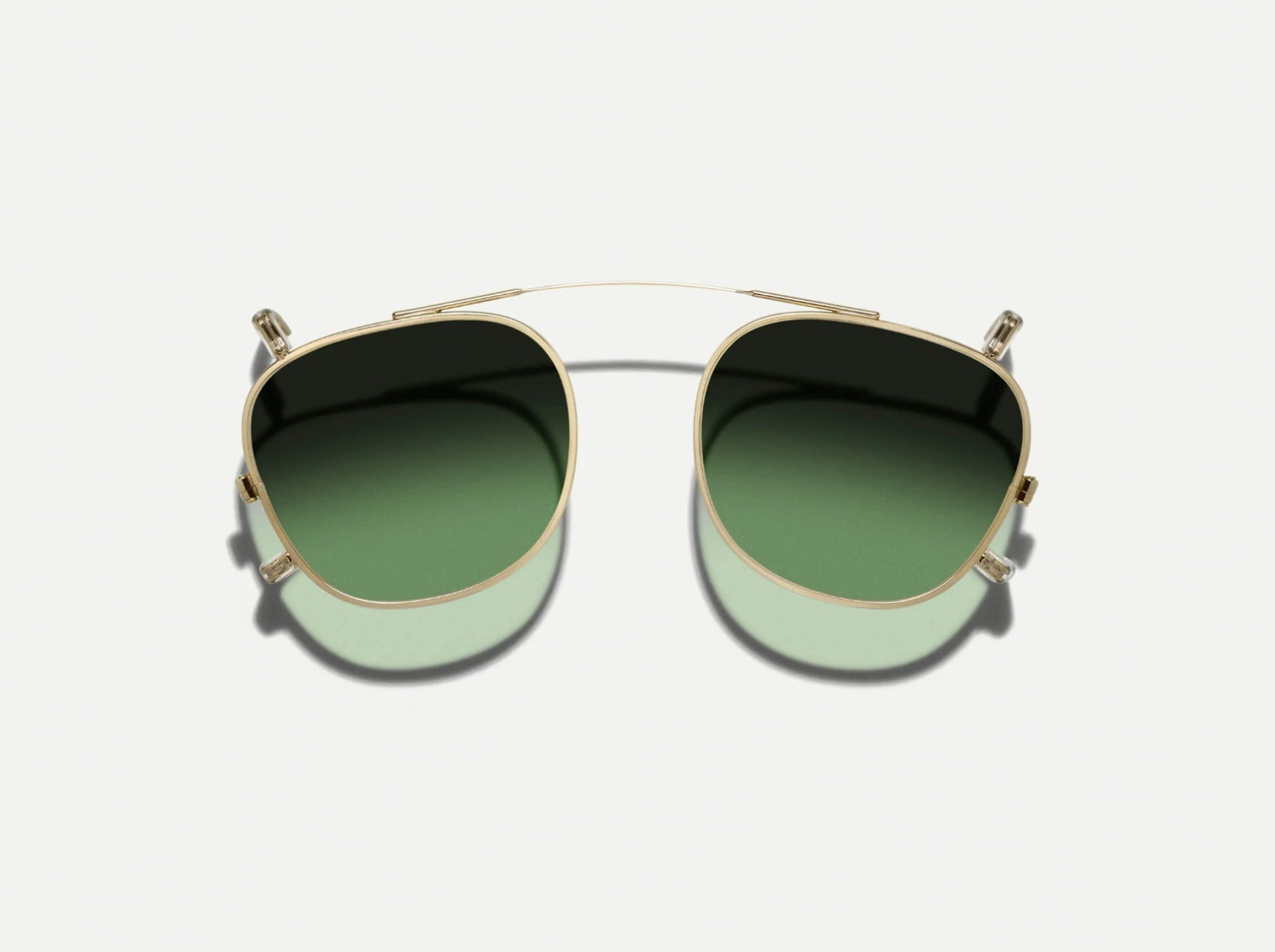 MOSCOT DAHVEN CLIP GOLD WITH CUSTOM MADE TINTS™