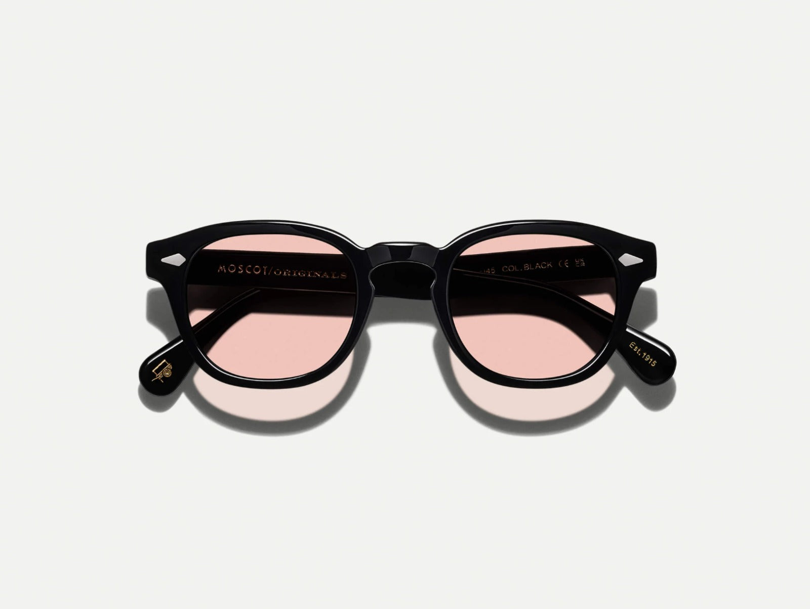 MOSCOT LEMTOSH BLACK WITH CUSTOM MADE TINTS