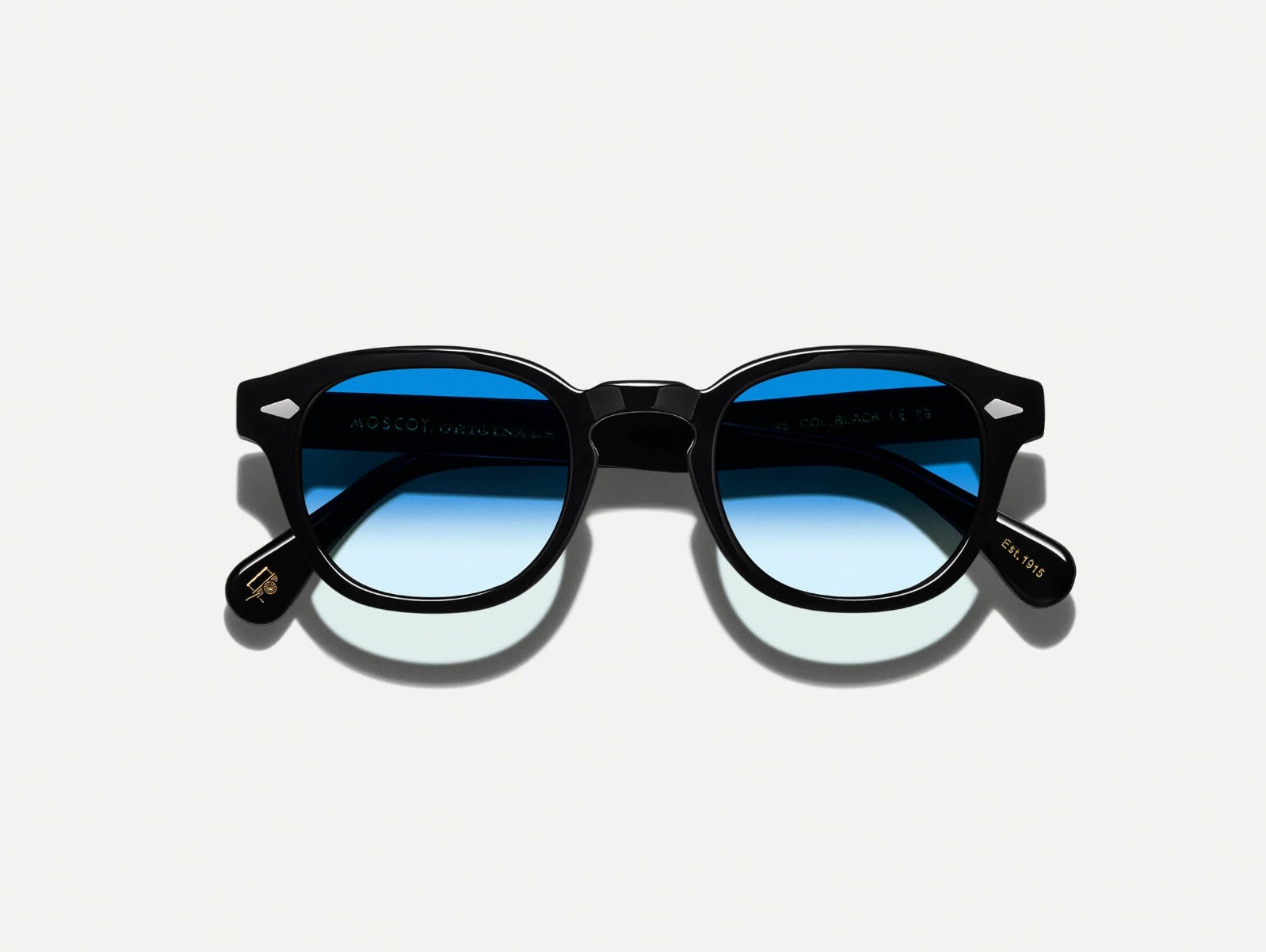 MOSCOT LEMTOSH BLACK WITH CUSTOM MADE TINTS