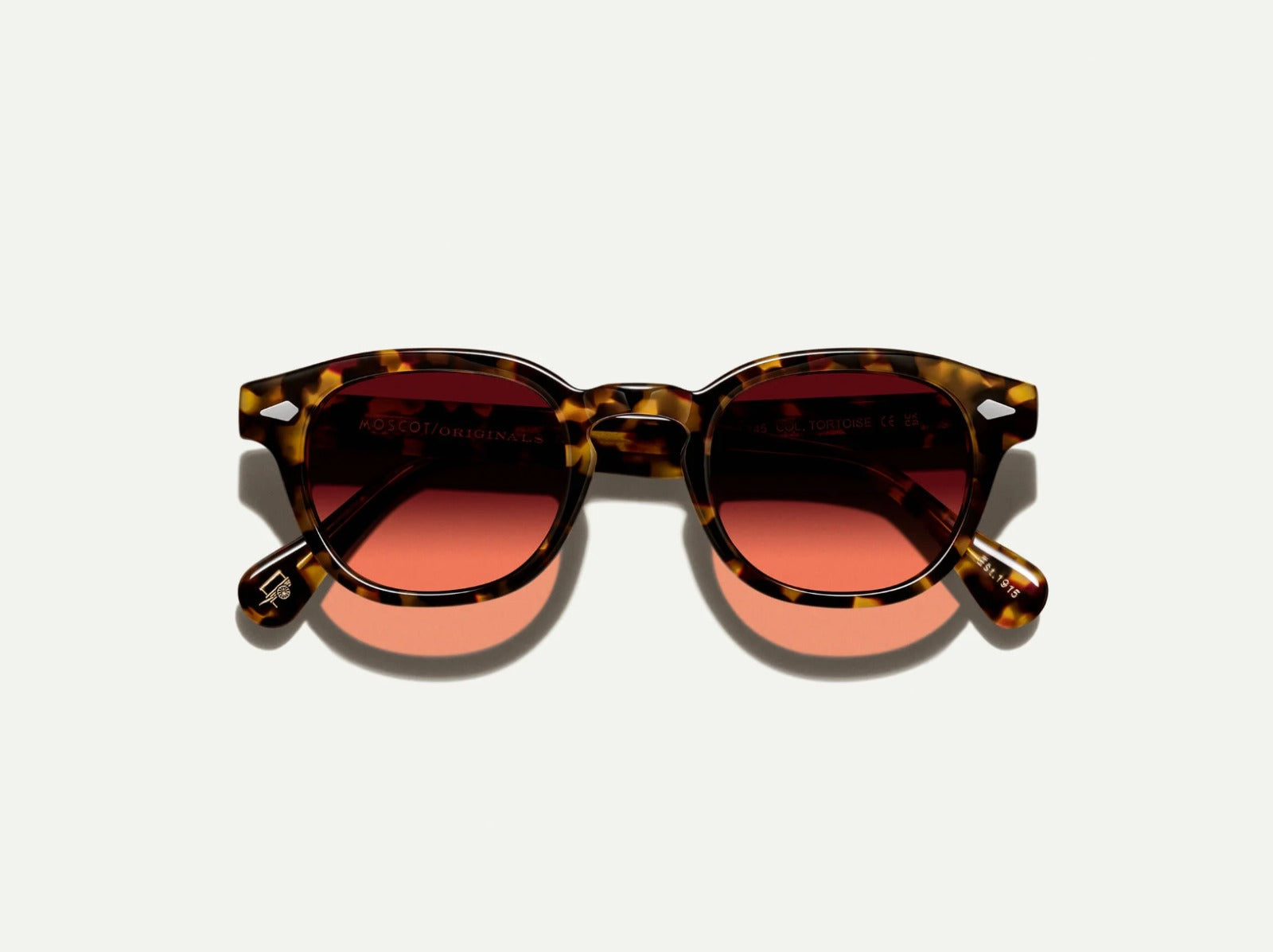 MOSCOT LEMTOSH TORTOISE WITH CUSTOM MADE TINTS™