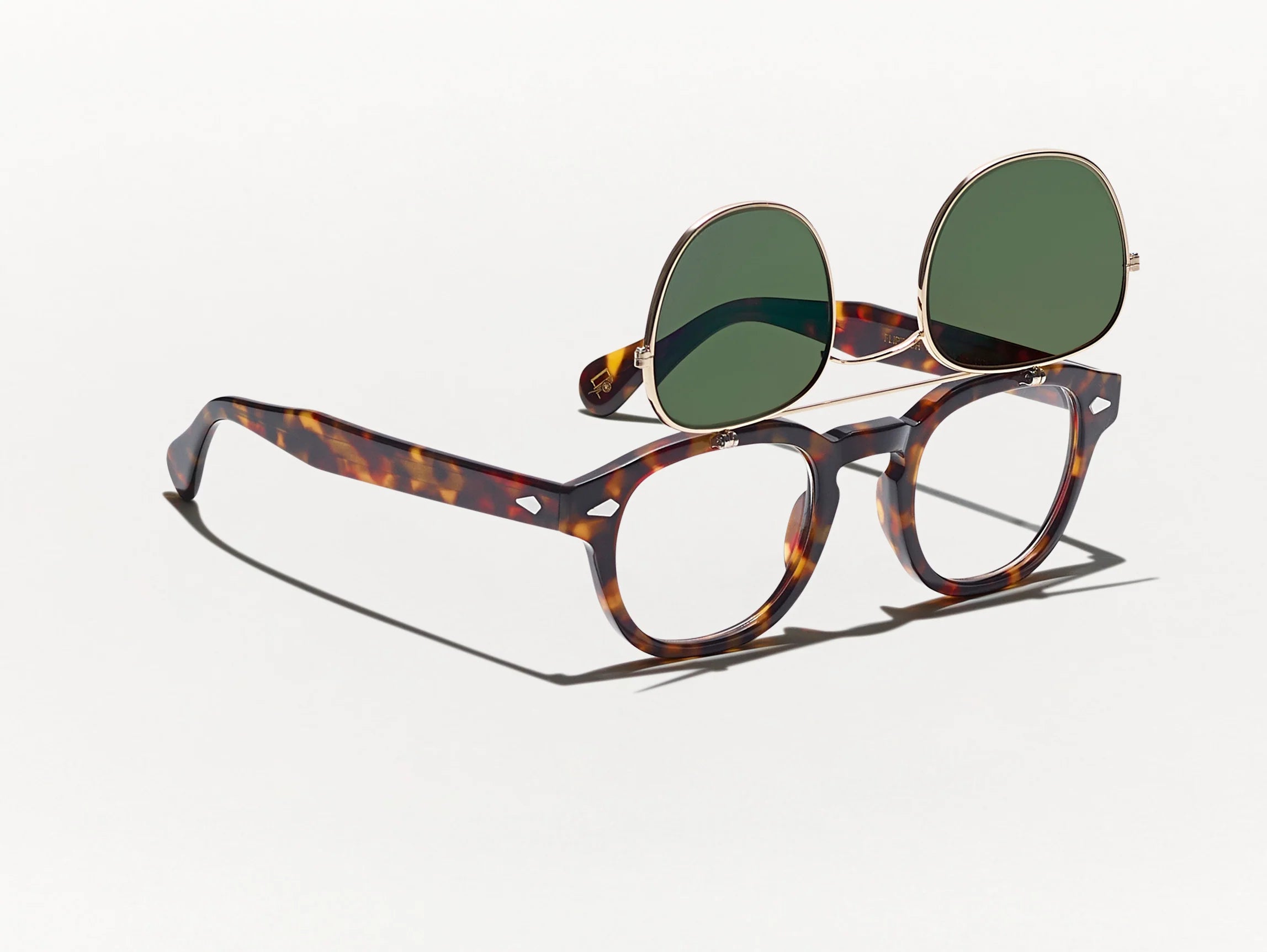MOSCOT FLIPTOSH CUSTOM (lemtosh+ clip-on con lenti personalizzabili)