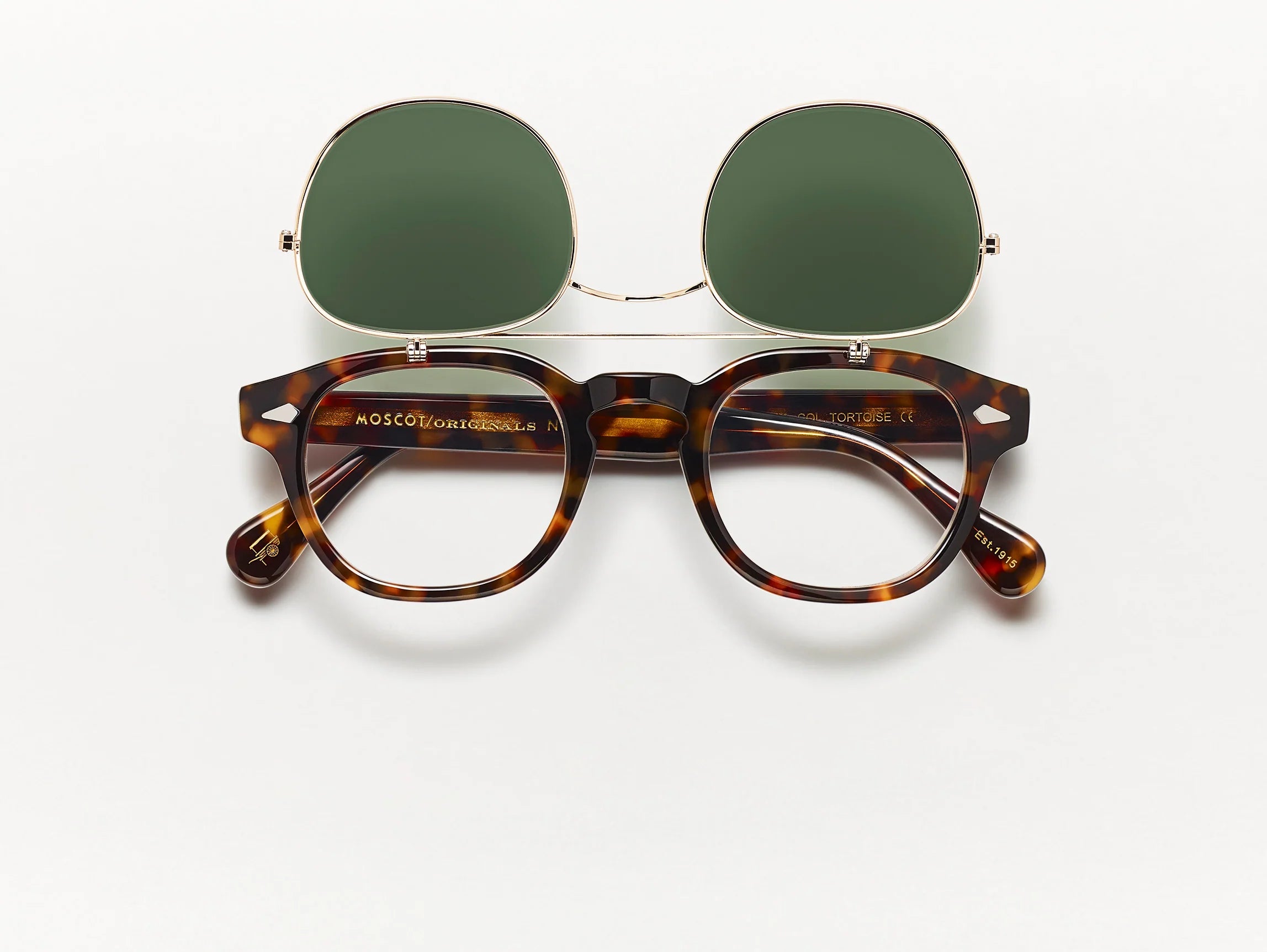 MOSCOT FLIPTOSH CUSTOM (lemtosh+ clip-on con lenti personalizzabili)