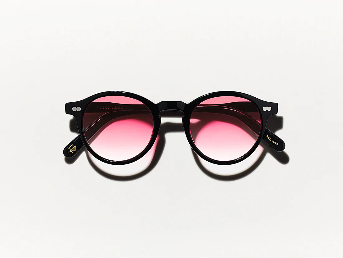 MOSCOT MILTZEN BLACK WITH CUSTOM MADE TINTS