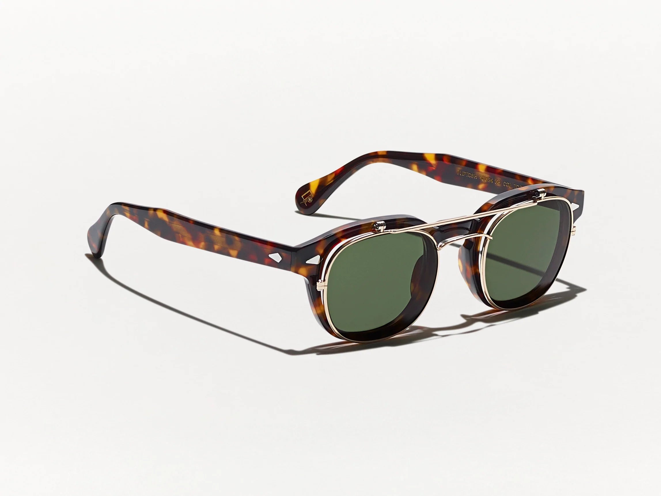 MOSCOT FLIPTOSH CUSTOM (lemtosh+ clip-on with customizable lenses) 